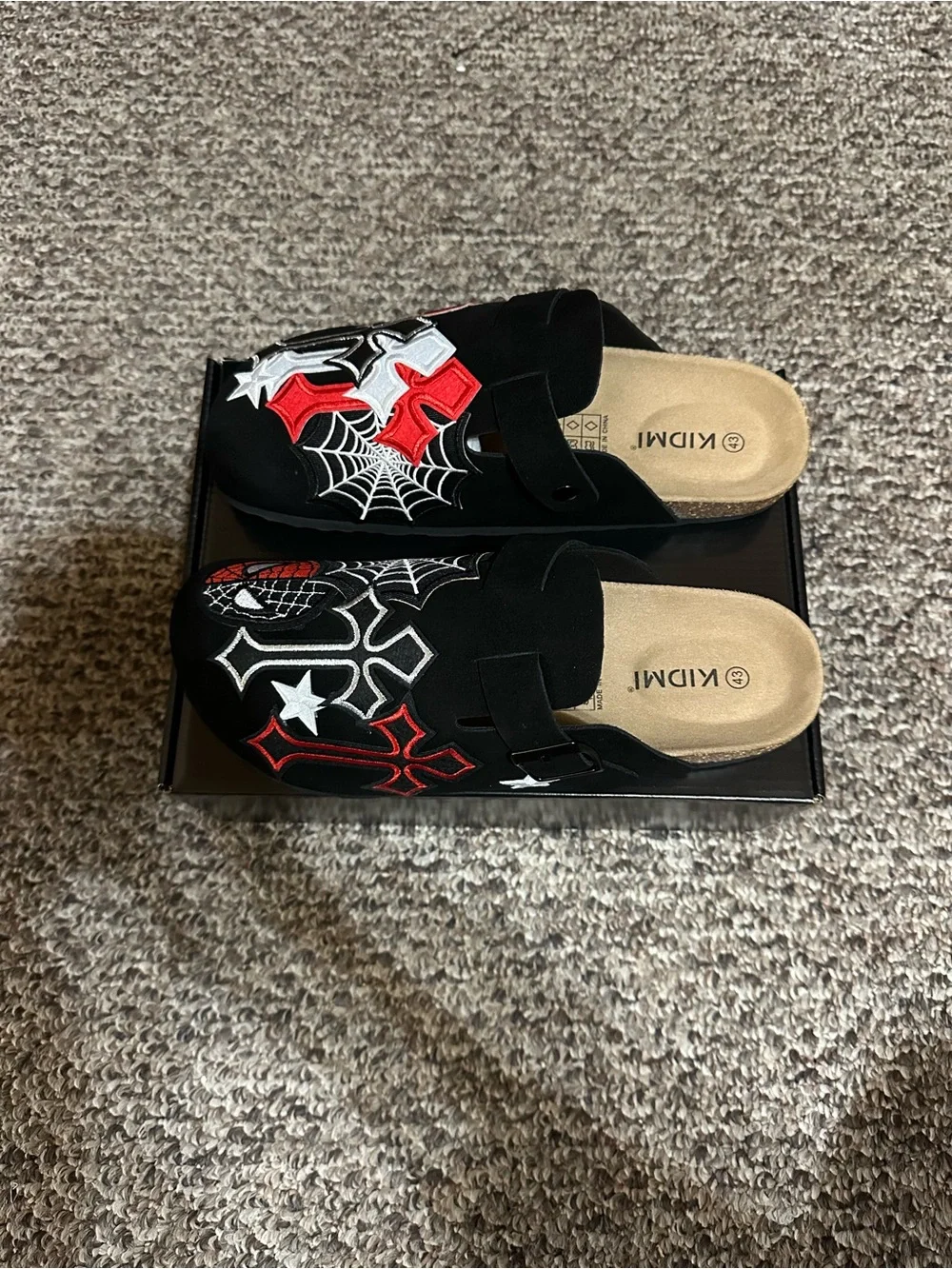 Custom Spider-Man Clogs | Handmade | All Sizes Available |